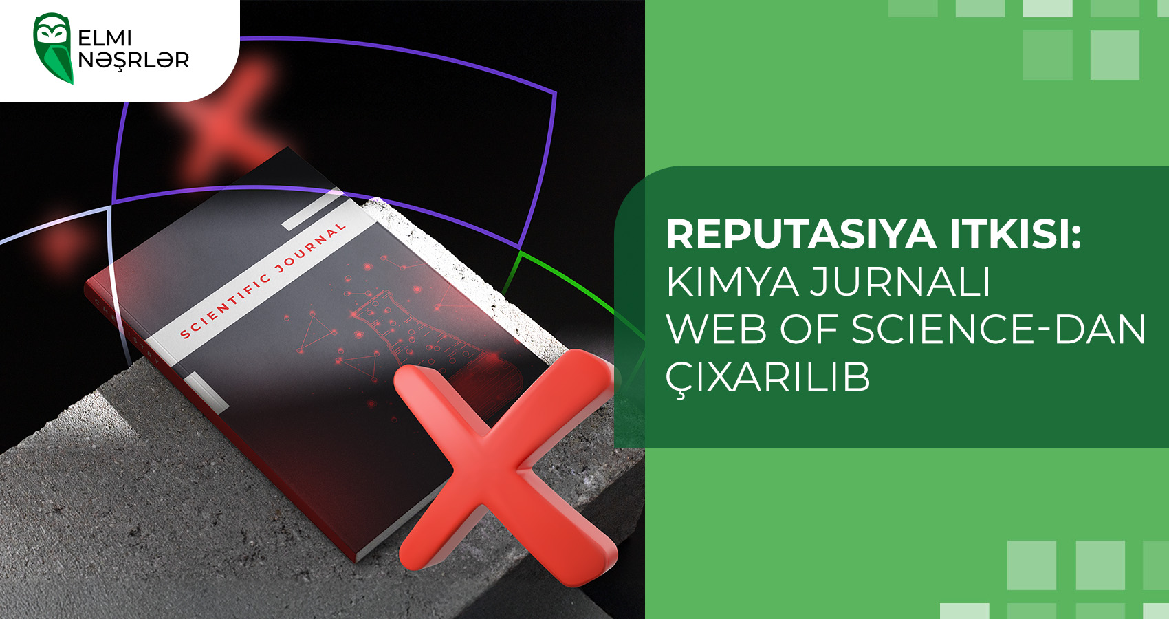 Reputasiya itkisi: Kimya jurnalı Web of Science-dan çıxarılıb