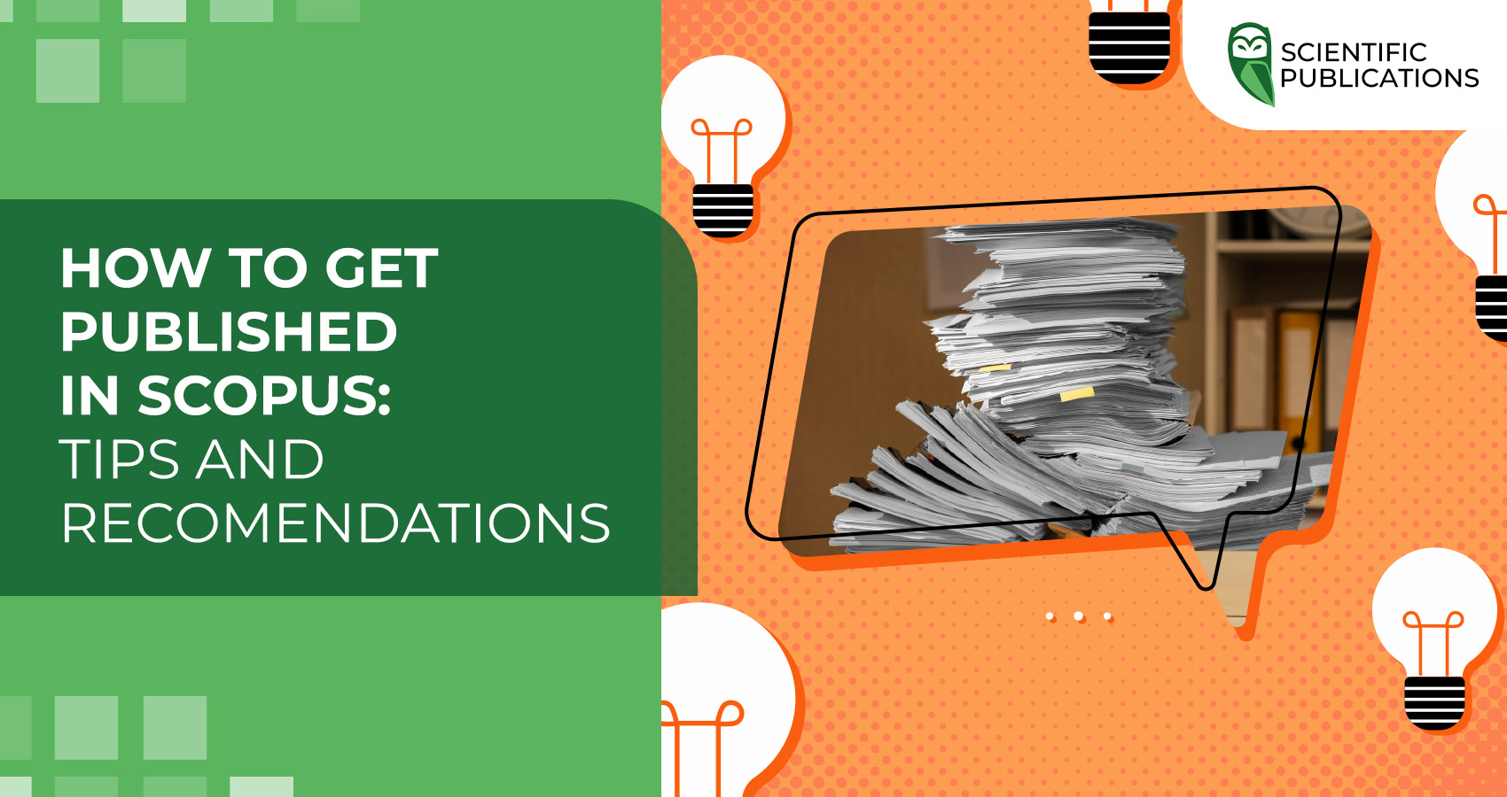 How to get published in Scopus: tips and recomendations