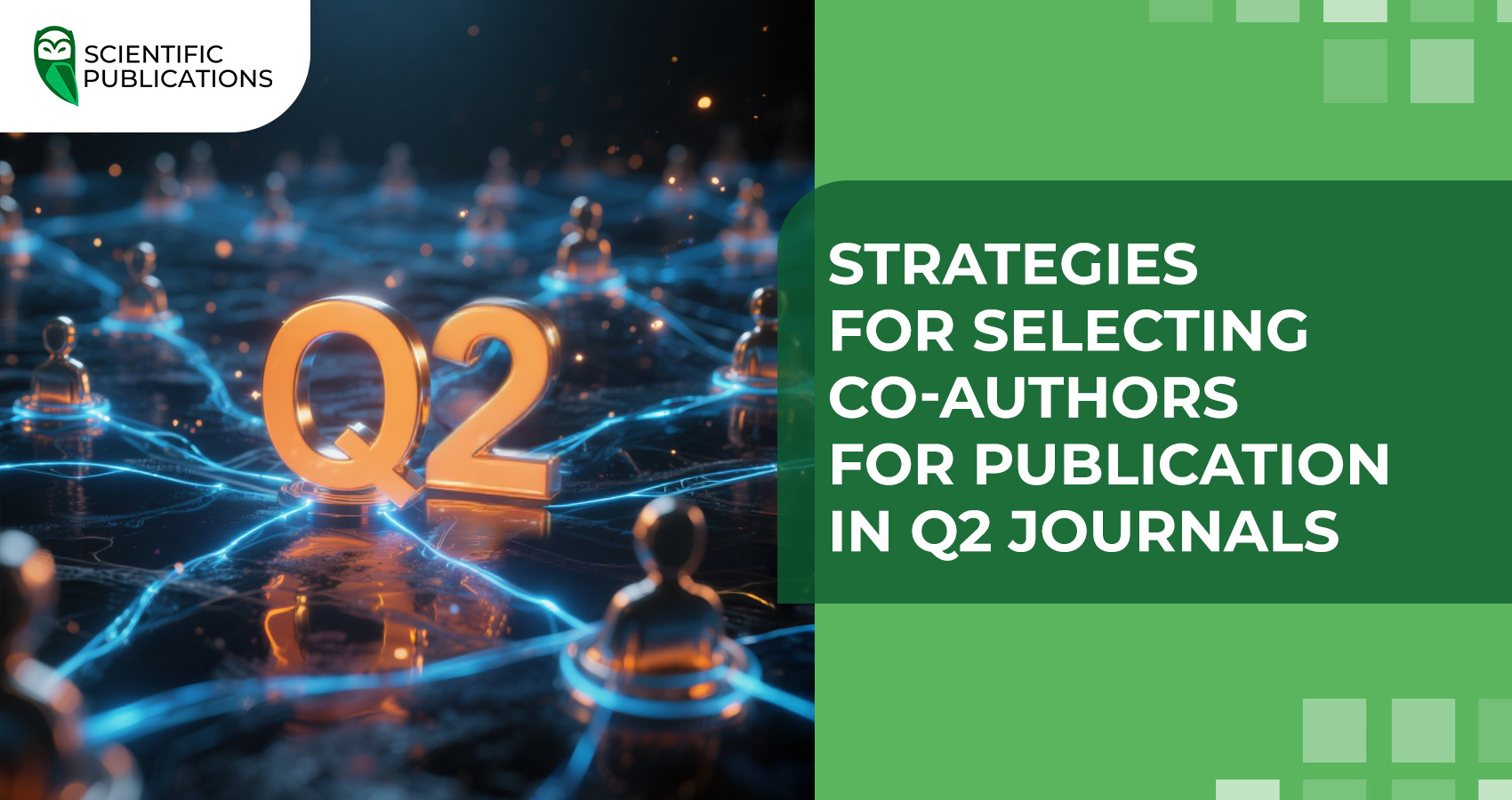 Strategies for selecting co-authors for publication in Q2 journals