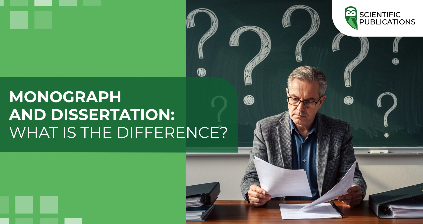 Monograph and dissertation: what is the difference?