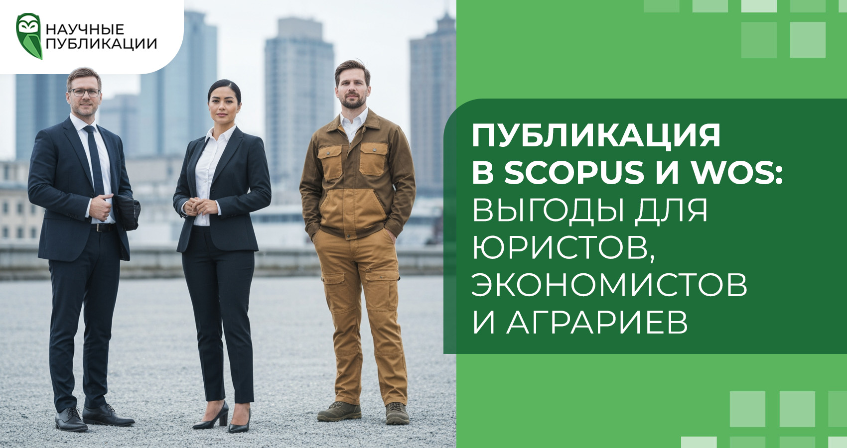 Публикация в Scopus и WoS: выгоды для юристов, экономистов и аграриев