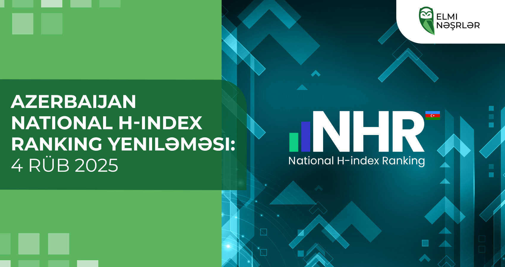 Azerbaijan National H-index Ranking yeniləməsi: 4 rüb 2025