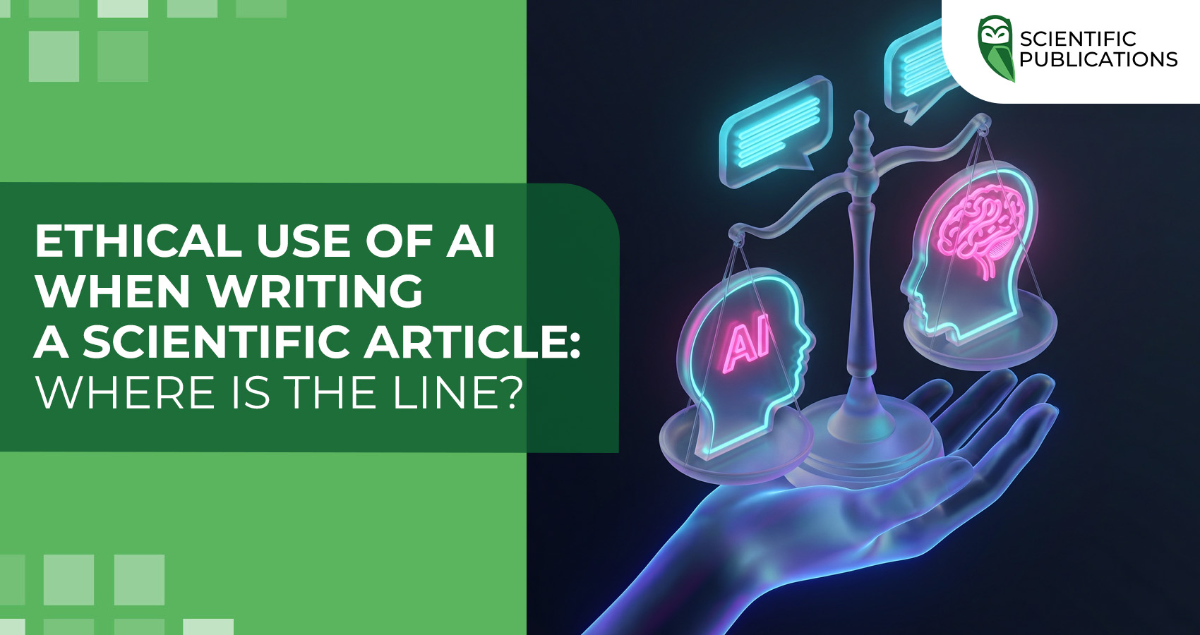 Ethical use of AI when writing a scientific article: where is the line?