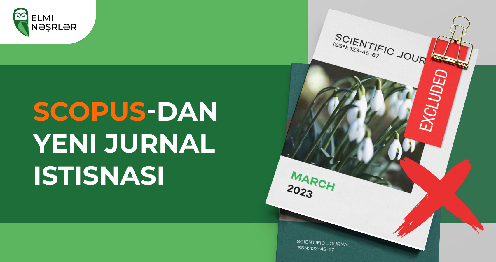 Scopus jurnalları istisna olmaqla (Mart 2023)