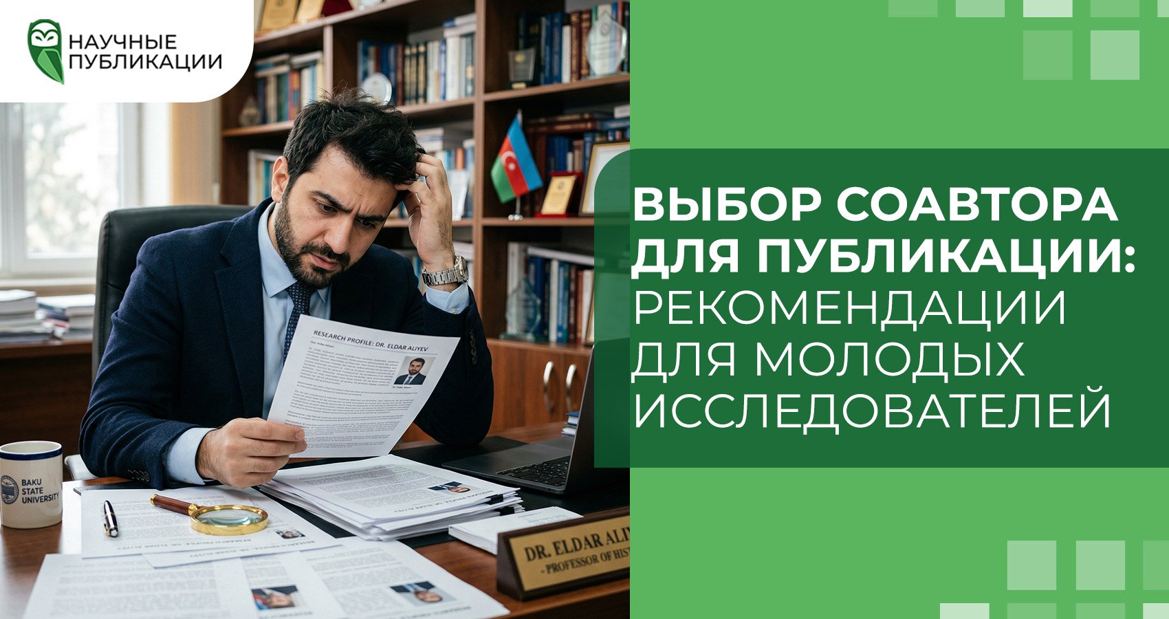 Выбор соавтора для публикации: рекомендации для молодых исследователей