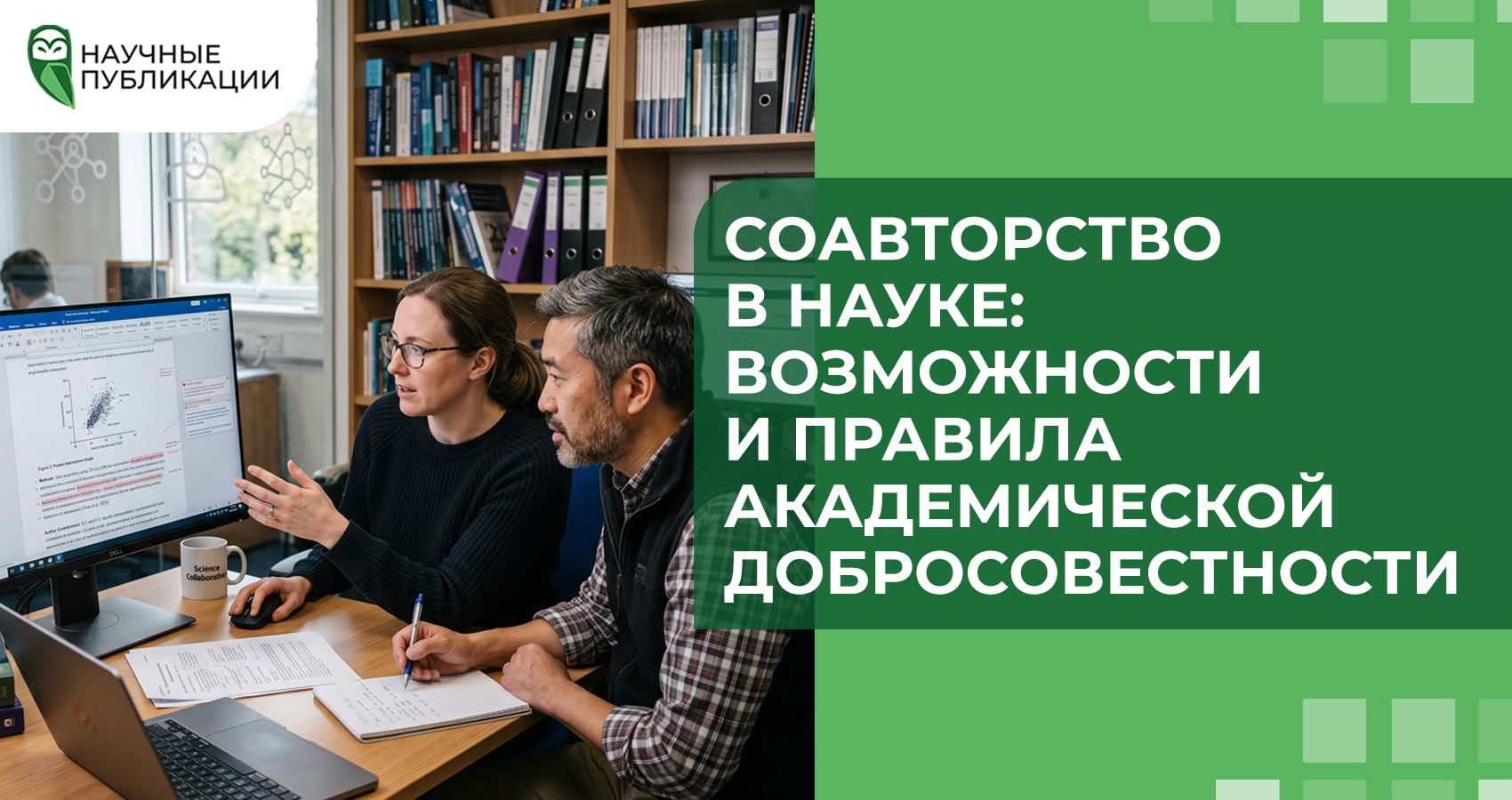 Соавторство в науке: возможности и правила академической добросовестности