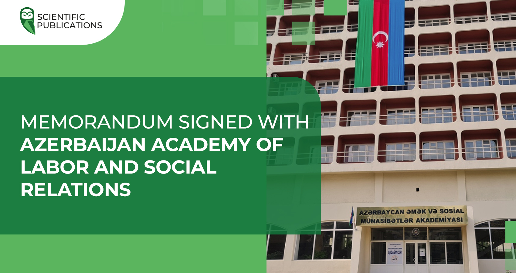 Memorandum signed with Azerbaijan Academy of Labor and Social Relations