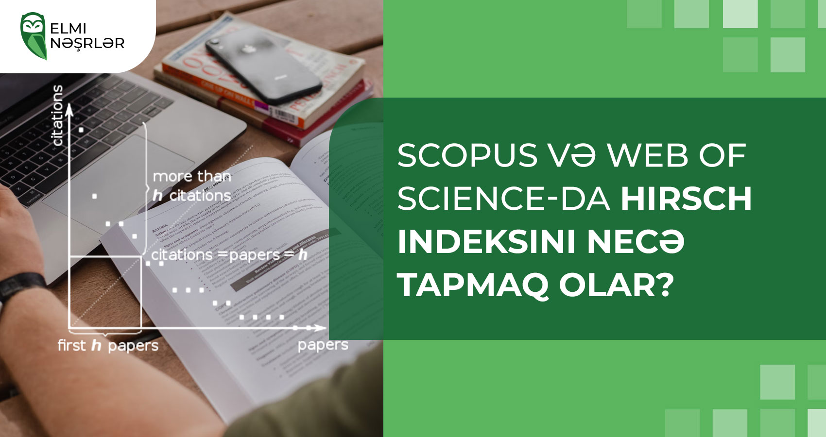 Scopus və Web of Science-da Hirsch indeksini necə tapmaq olar?