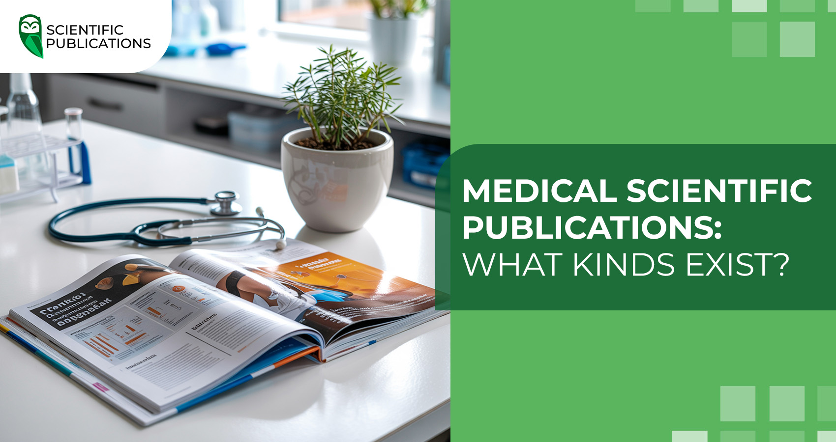 Medical scientific publications: what kinds exist?