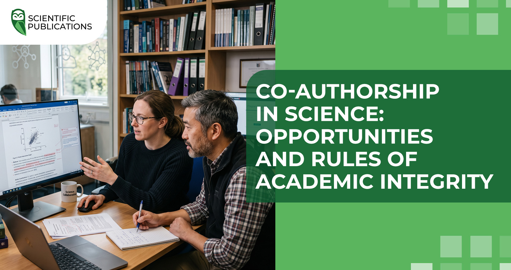 Co-authorship in science: opportunities and rules of academic integrity