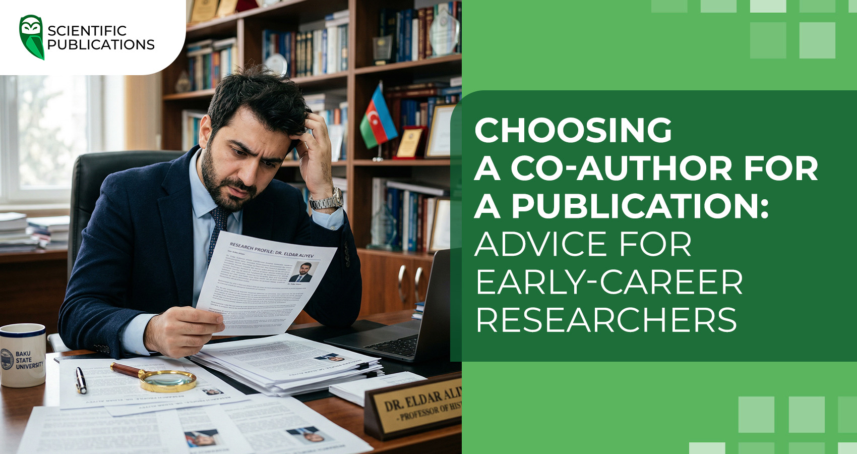 Choosing a co-author for publication: recommendations for early-career researchers