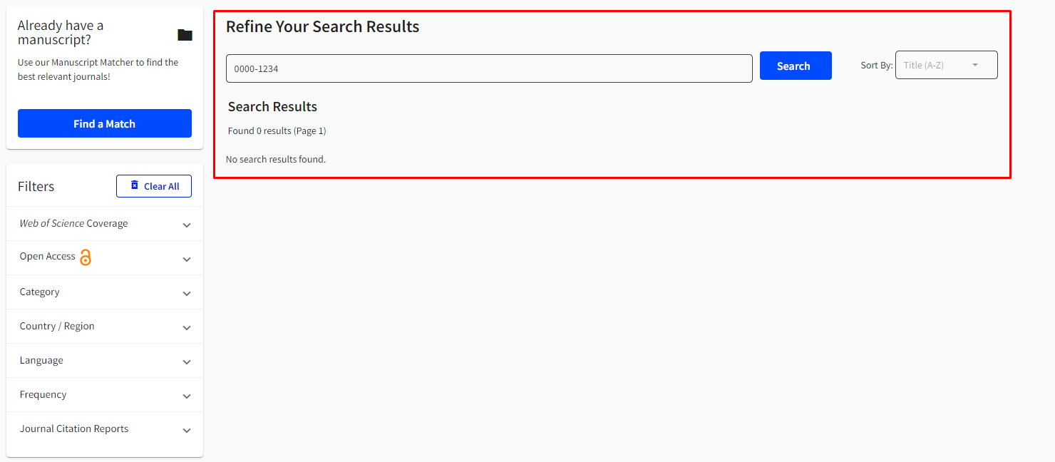 Jurnalın Web of Science-a daxil olub-olmadığını necə öyrənə bilərəm? Foto təlimat