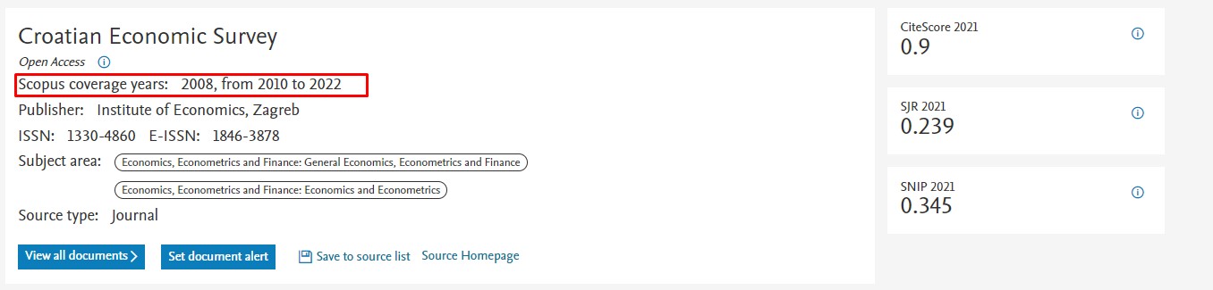 Проверка журнала в Скопус
